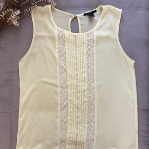 Forever 21 Pastel Yellow Top